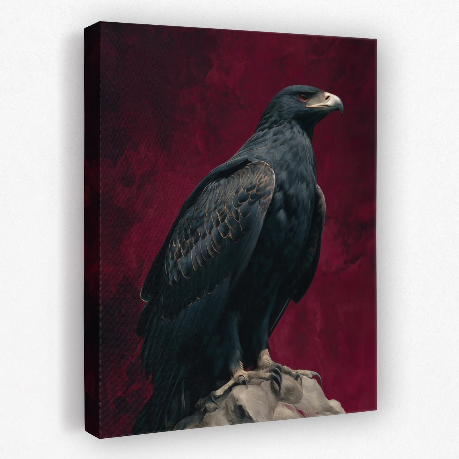 Burgundy Throne - Luxury Wall Art