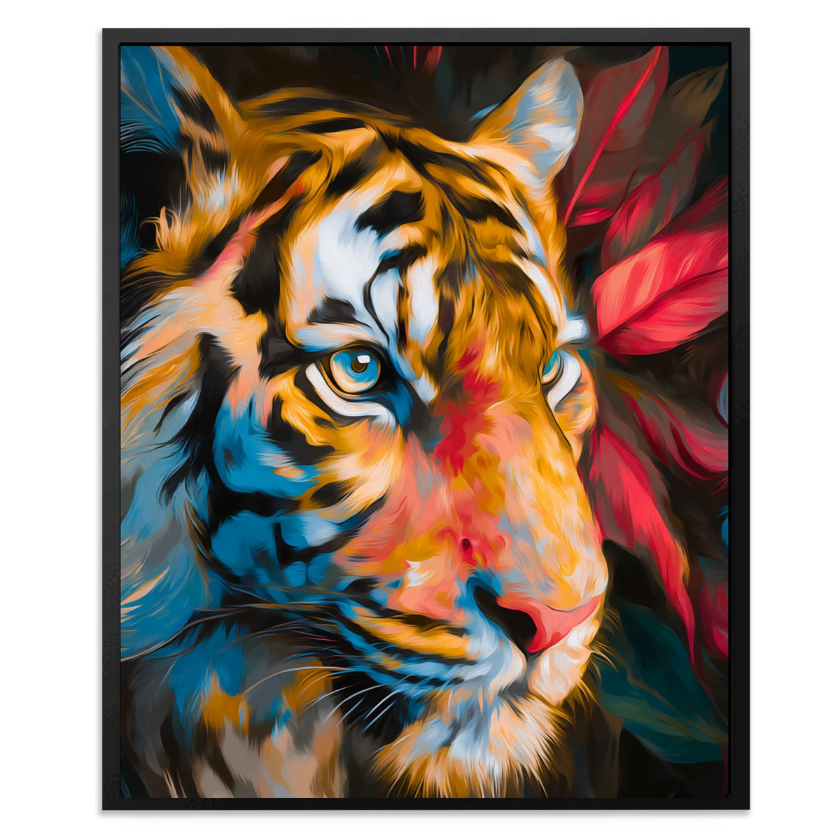 Burning Gaze - Luxury Wall Art