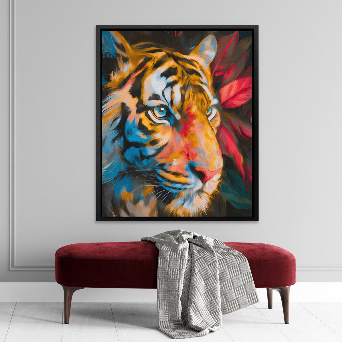 Burning Gaze - Luxury Wall Art