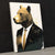 Business Bear - Luxury Wall Art