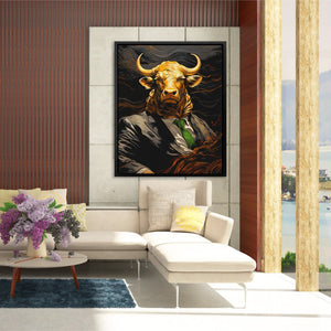 Business Bull - Luxury Wall Art