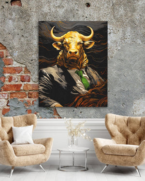 Business Bull - Luxury Wall Art