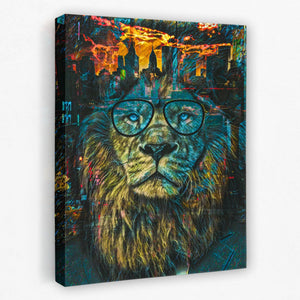 Business Lion - Luxury Wall Art