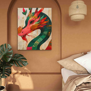 Butterfly Dragon - Luxury Wall Art