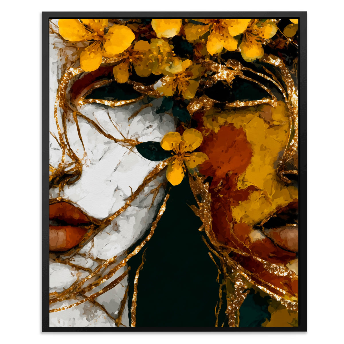 Butterfly Golden Ascension — Butterfly Golden Ascension Front Facing Portrait2 122