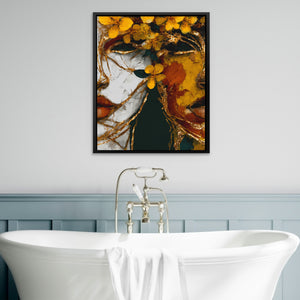 Butterfly Golden Ascension — Butterfly Golden Ascension Bathtub Wall Art 22