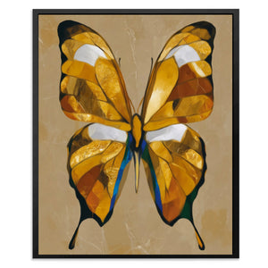 Butterfly in Amber - Luxury Wall Art