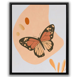 Butterfly in Soft Tones - Luxury Wall Art