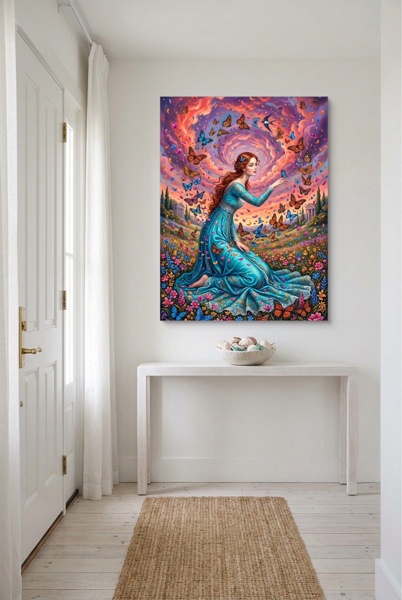 Butterfly Maiden - Luxury Wall Art