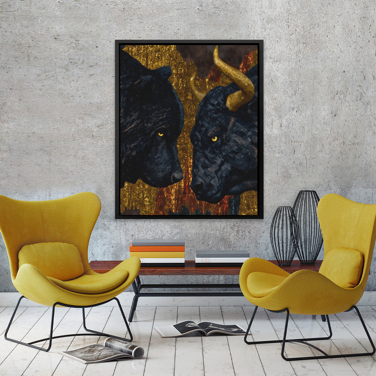 Byzantine Elephant Portrait - Luxury Wall Art