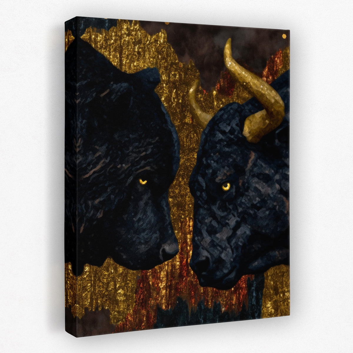 Byzantine Elephant Portrait - Luxury Wall Art