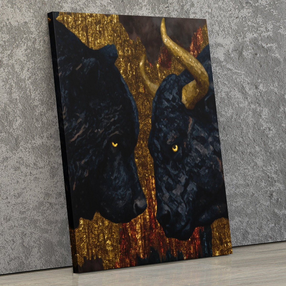 Byzantine Elephant Portrait - Luxury Wall Art