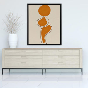 Thick Beauty Modern Illustration - Luxury Wall Art 