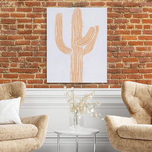 Cactus Beige - Luxury Wall Art