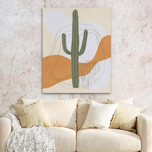 Cactus Desert Valley - Luxury Wall Art