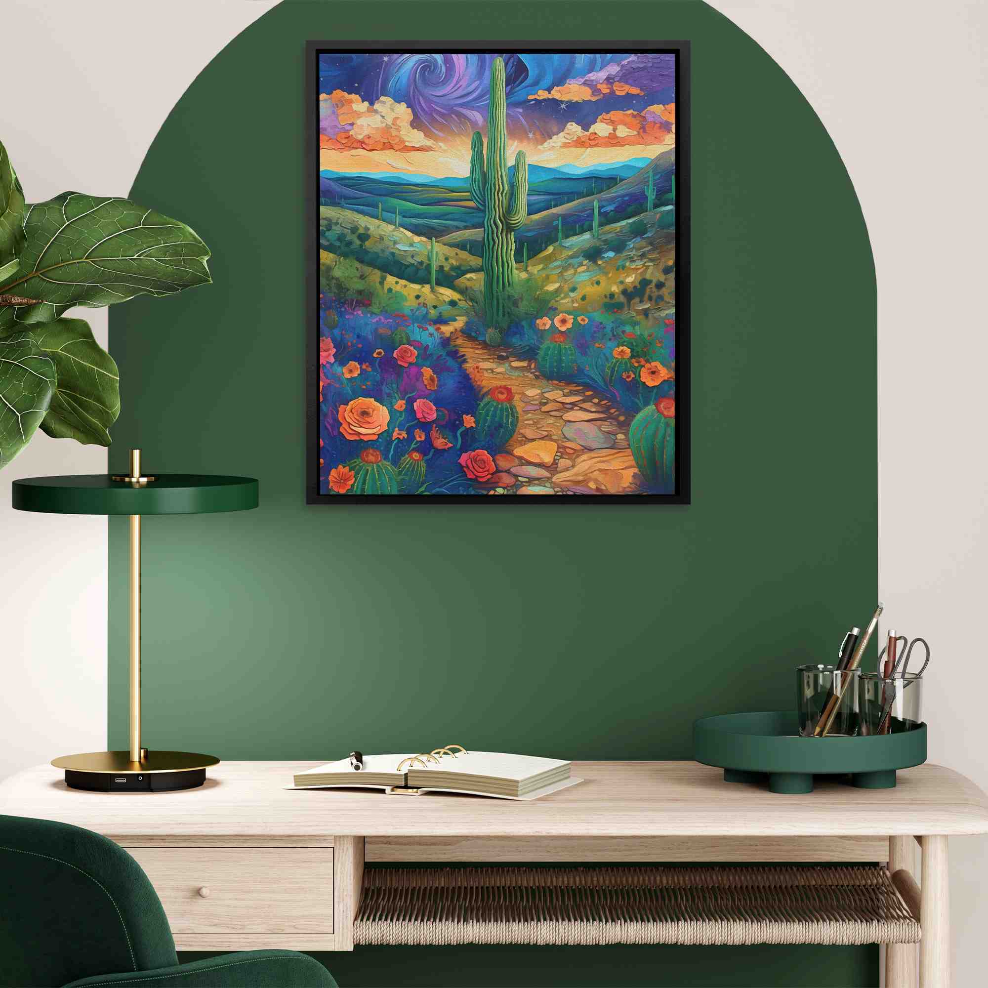 Cactus Valley - Luxury Wall Art