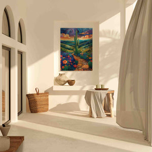 Cactus Valley - Luxury Wall Art