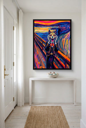 Calavera's Scream — calavera's scream p small room with table 1port framed black