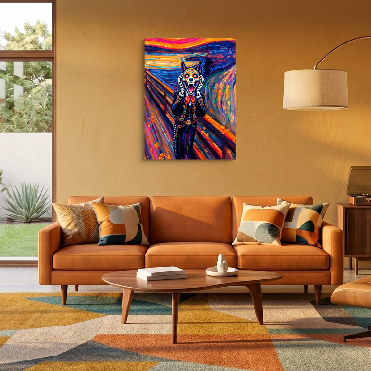 Calavera's Scream - Luxury Wall Art