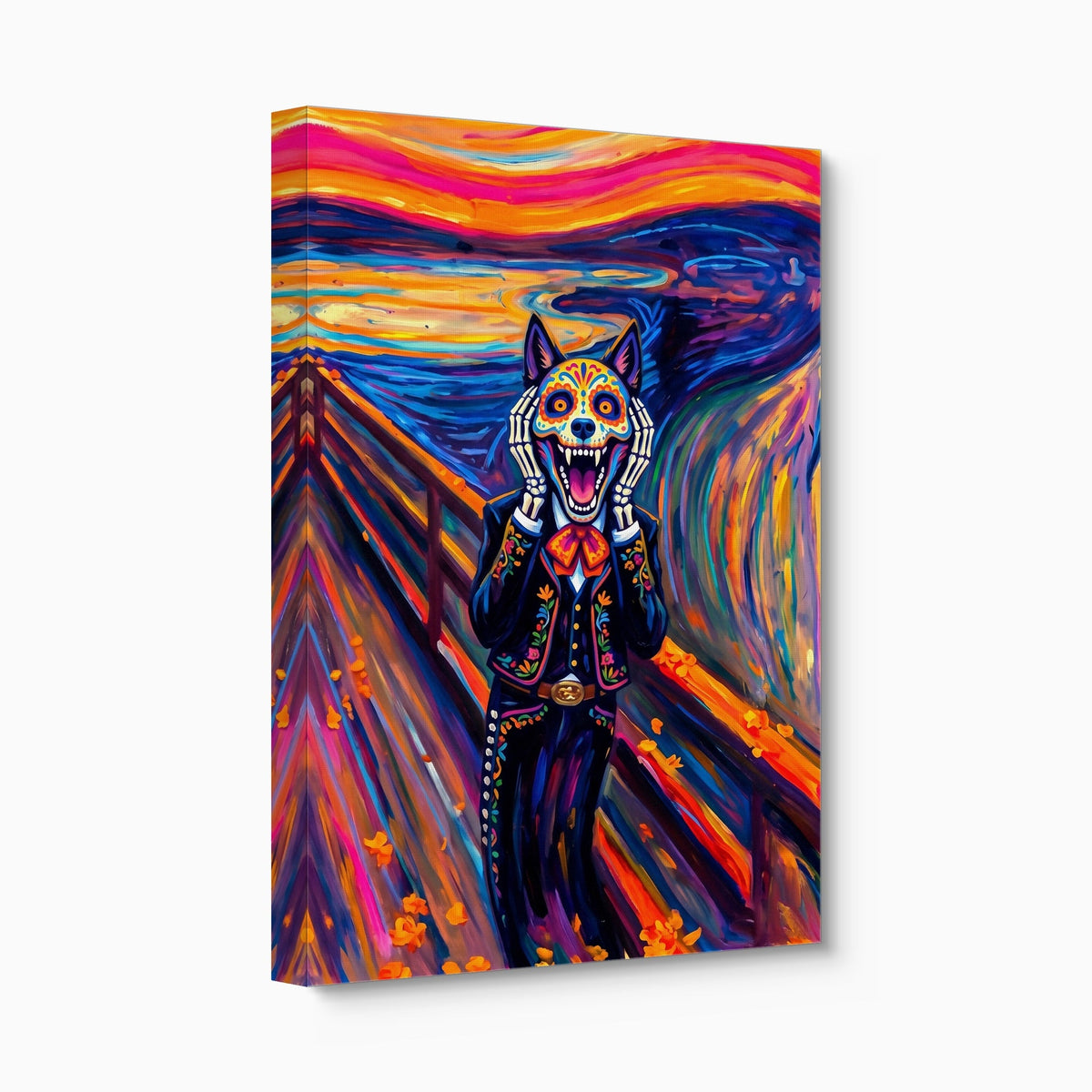 Calavera's Scream - Luxury Wall Art
