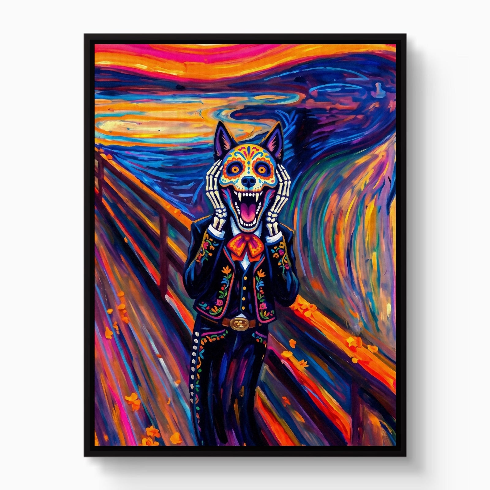 Calavera's Scream - Luxury Wall Art