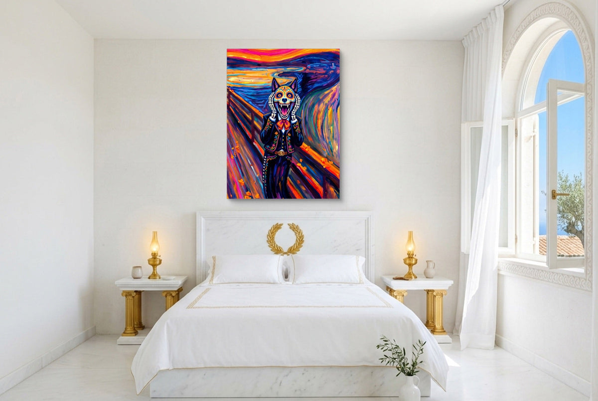 Calavera's Scream - Luxury Wall Art