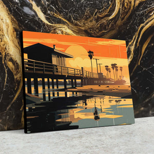 Cali Sunset - Luxury Wall Art