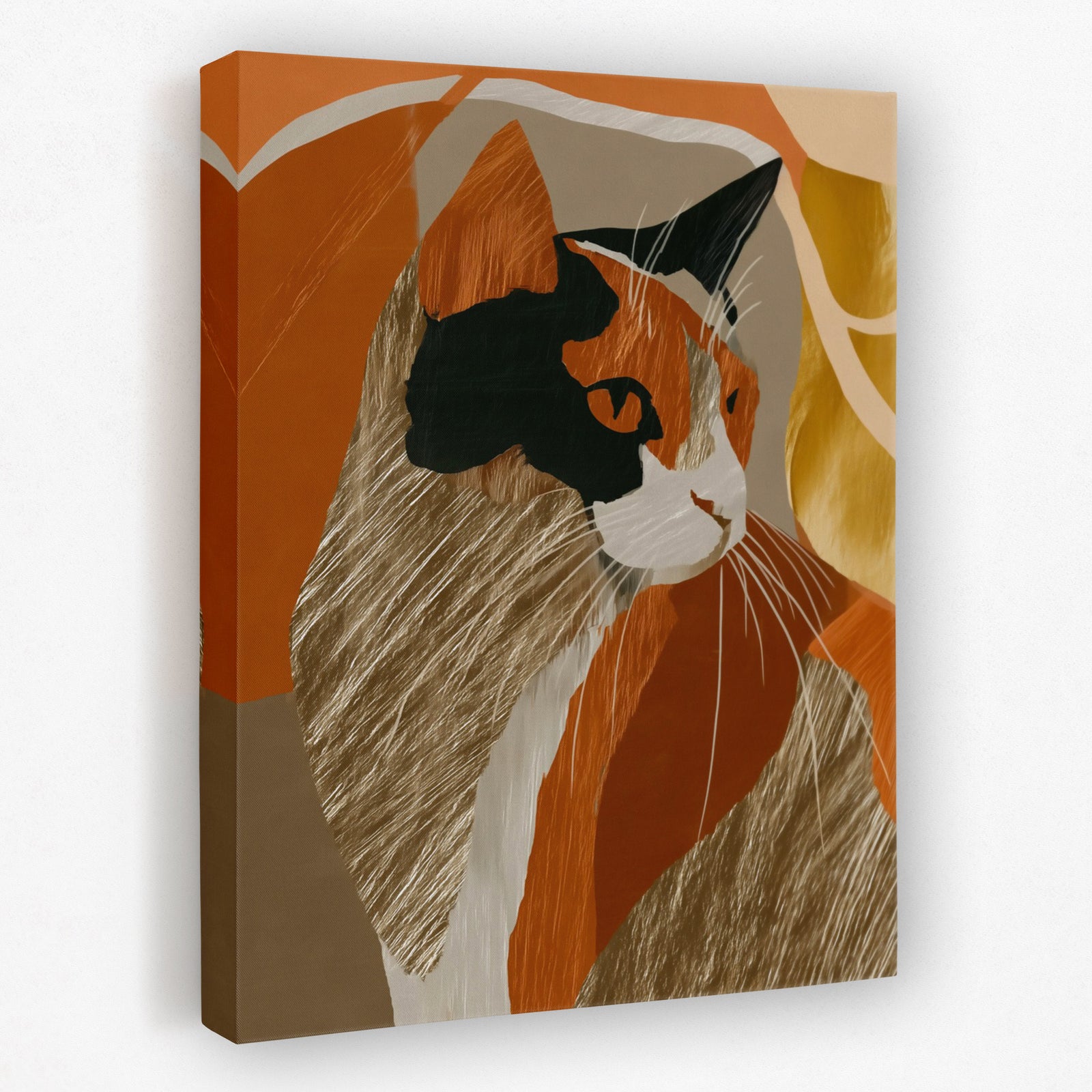 Calico Autumn Contemplation