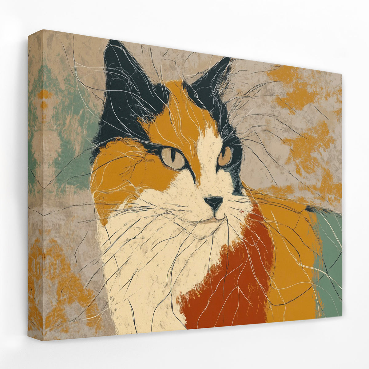 Calicos Contemplation - Luxury Wall Art