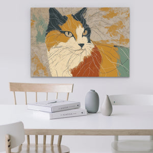 Calicos Contemplation - Luxury Wall Art