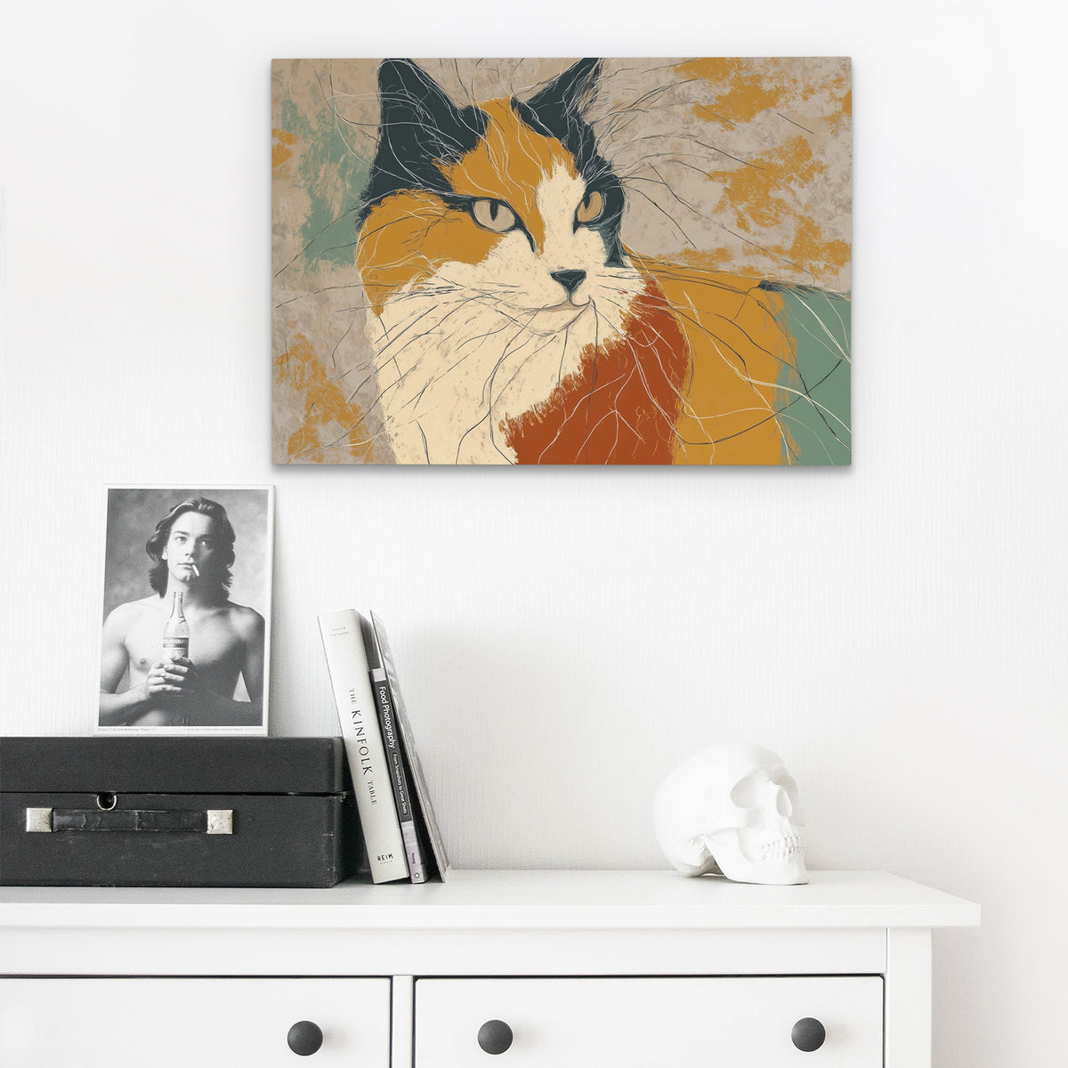 Calicos Contemplation - Luxury Wall Art