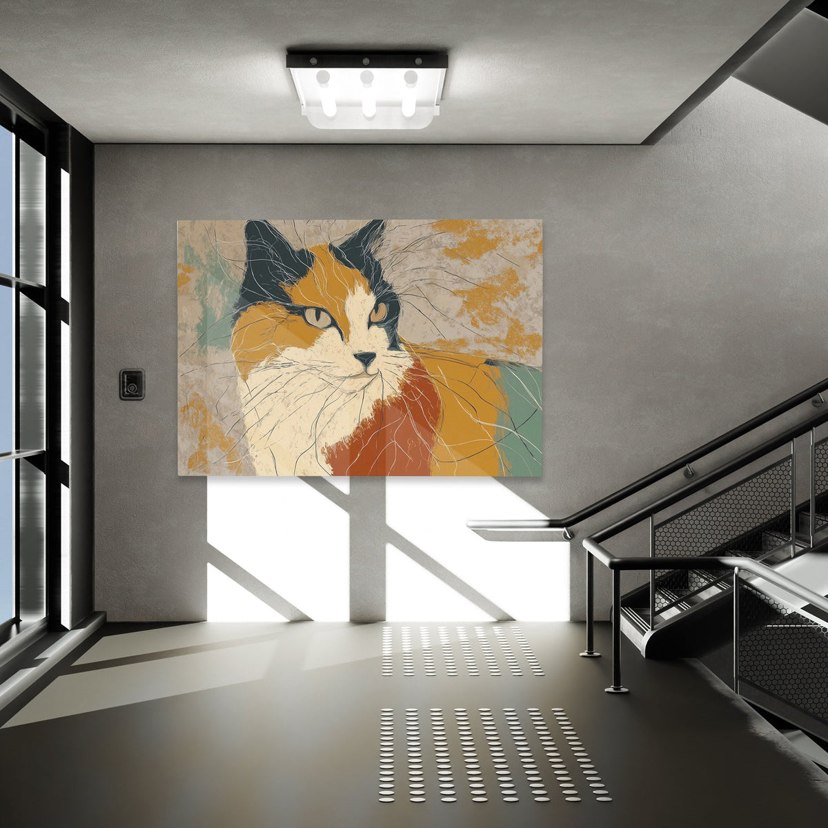 Calicos Contemplation - Luxury Wall Art