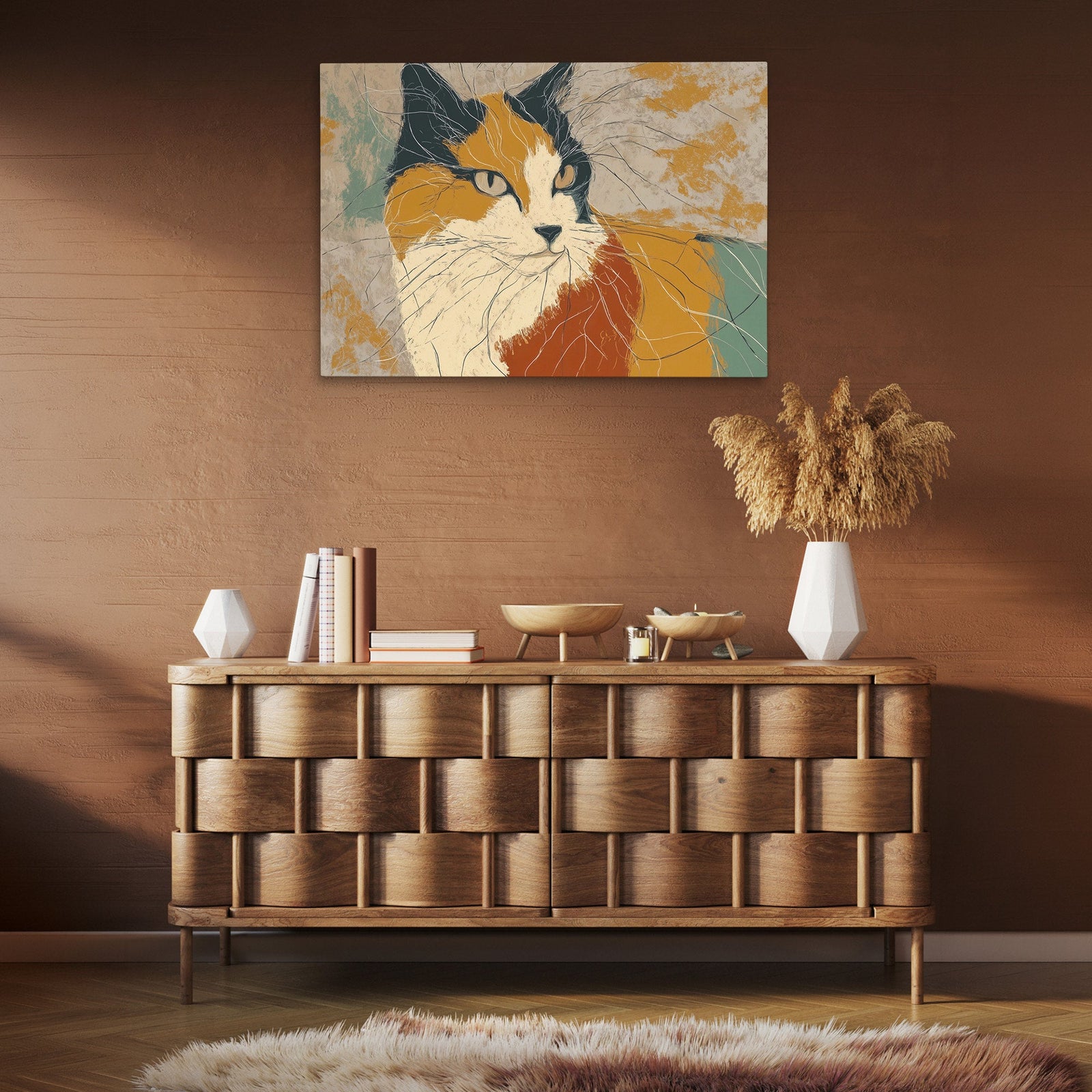 Calicos Contemplation - Luxury Wall Art