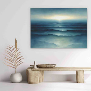 Calm Ocean Waves - Luxury Wall Art