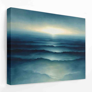 Calm Ocean Waves - Luxury Wall Art