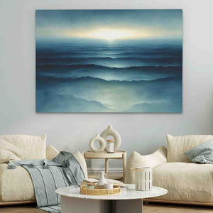 Calm Ocean Waves - Luxury Wall Art