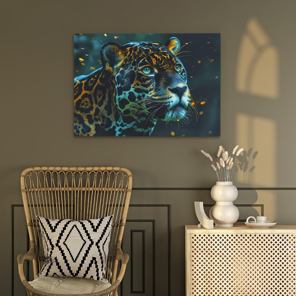 Calming Gaze Leopard - Luxury Wall Art