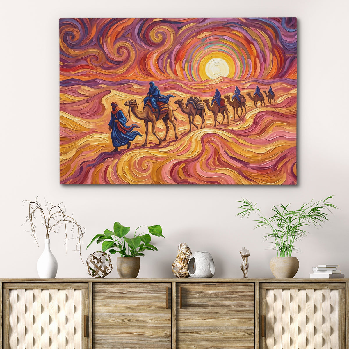 Camel Caravan Sunset — Camel Caravan Sunset Beach Cabinet 27