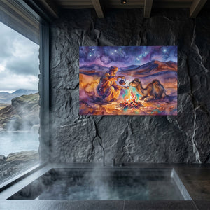 Camel Desert Campfire — Camel Desert Campfire Sauna Dark Land 172