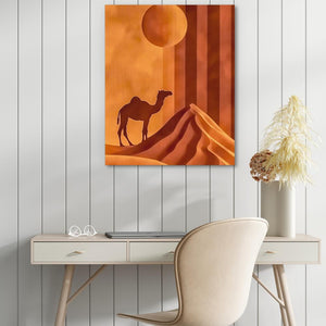 Camel’s Journey - Luxury Wall Art