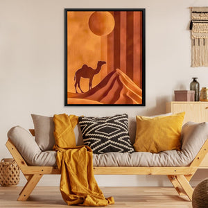 Camel’s Journey - Luxury Wall Art