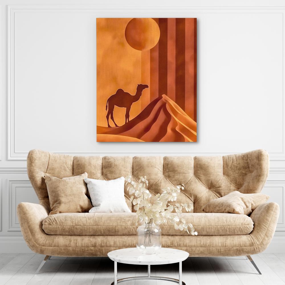 Camel’s Journey - Luxury Wall Art