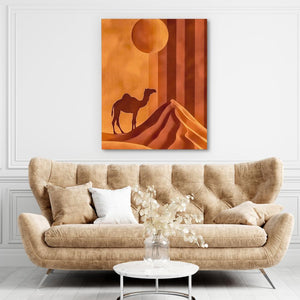 Camel’s Journey - Luxury Wall Art