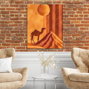 Camel’s Journey - Luxury Wall Art