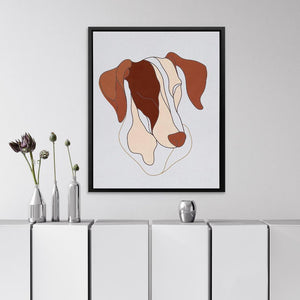 Canine Contours - Luxury Wall Art