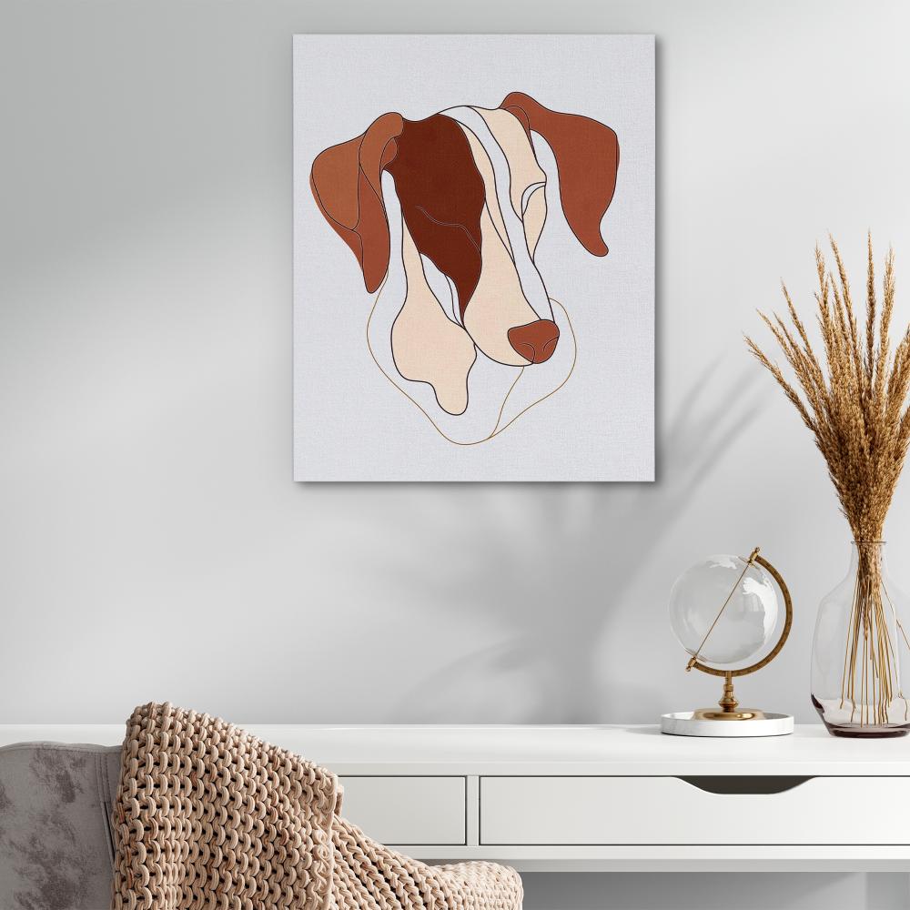 Canine Contours - Luxury Wall Art