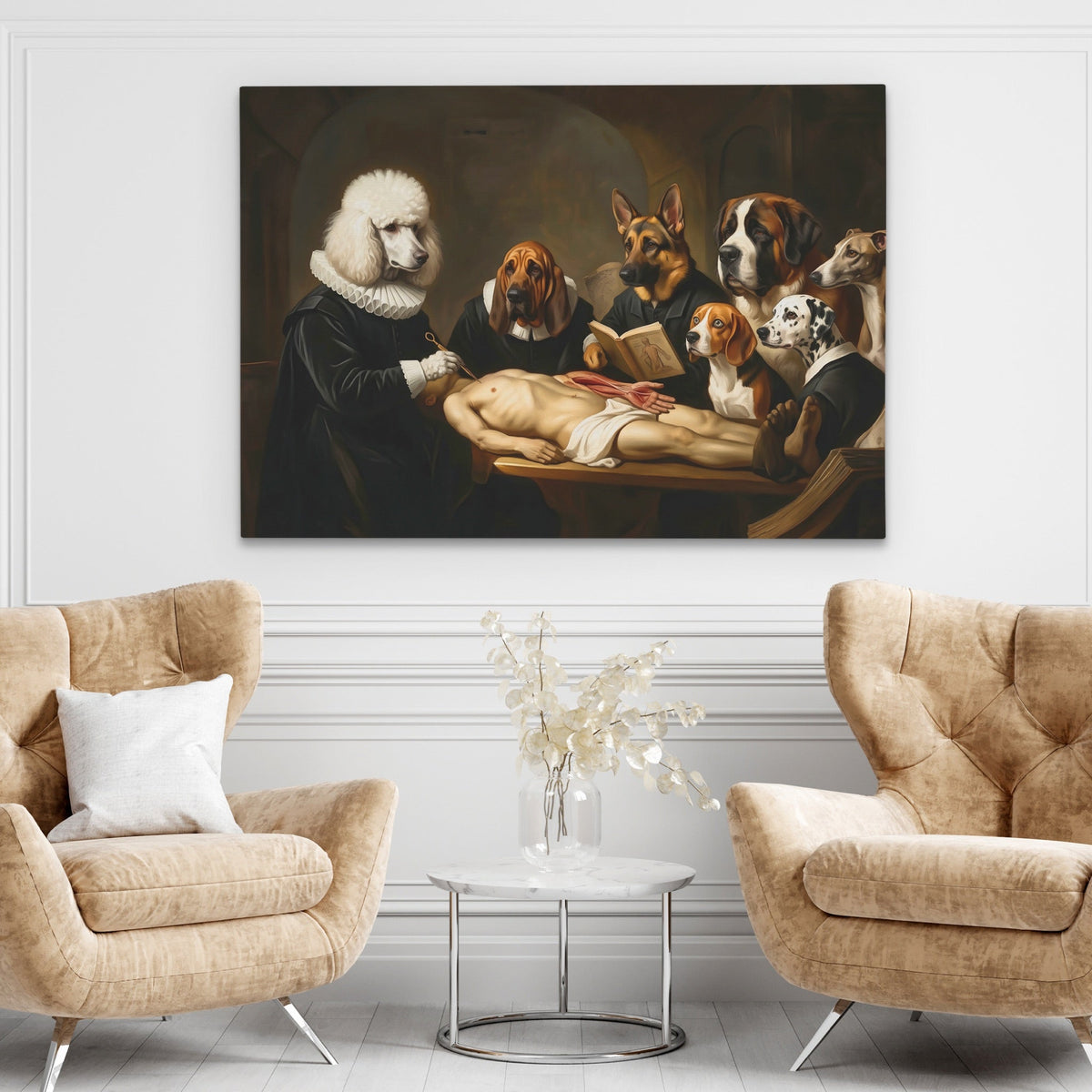 Canine Medical Consultation - Luxury Wall Art