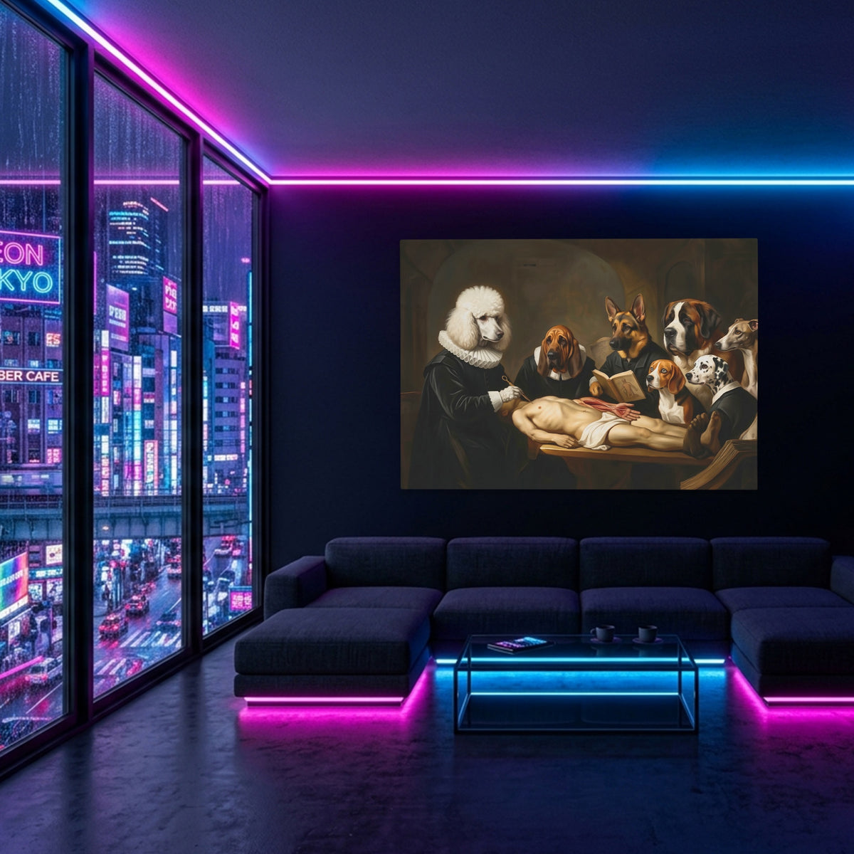 Canine Medical Consultation — Canine Medical Consultation Blue Pink Neon Room Land 58