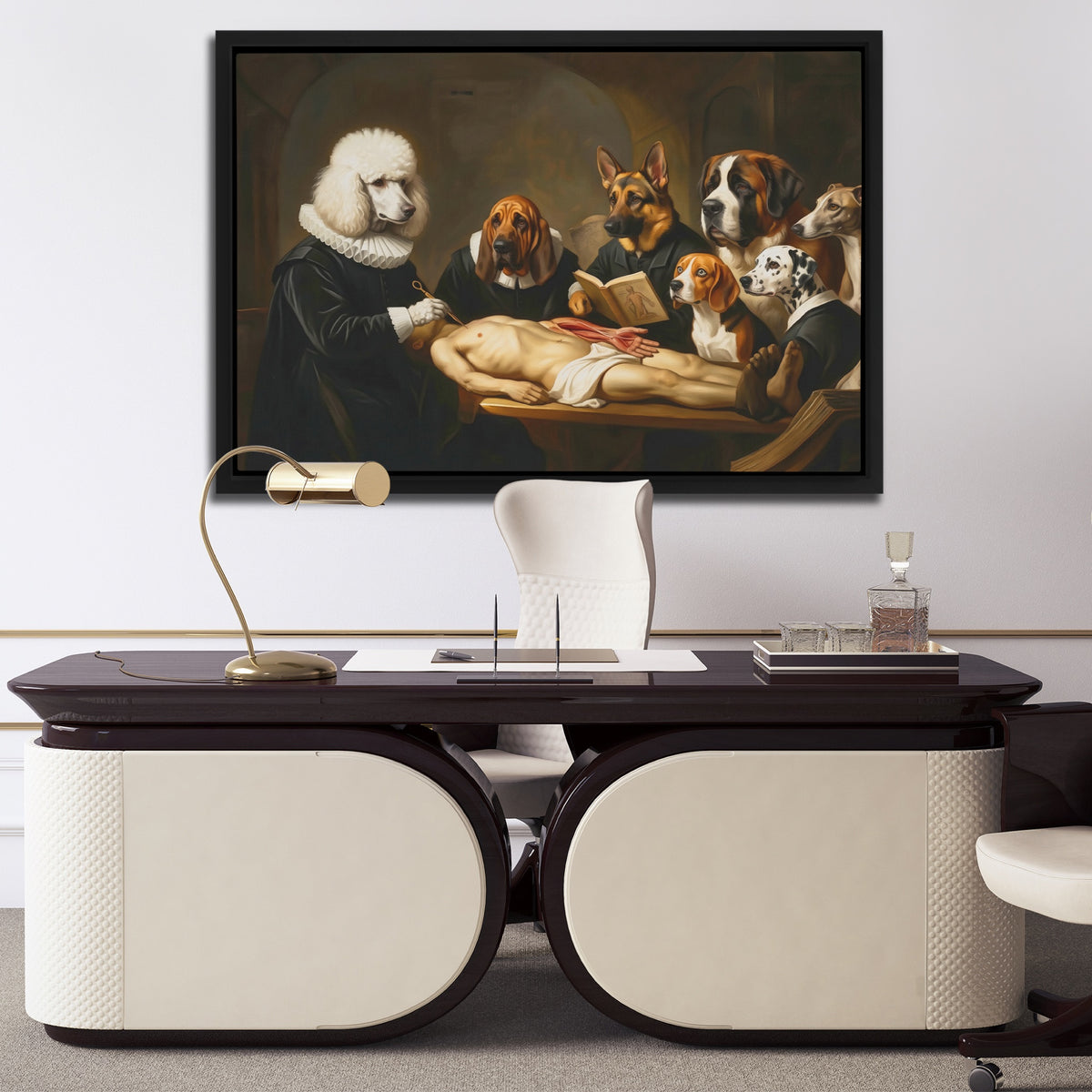 Canine Medical Consultation — Canine Medical Consultation Luxury Office Desk 154