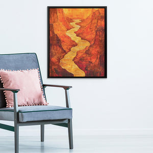 Canyon Ablaze - Luxury Wall Art